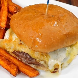 Saganaki Burger