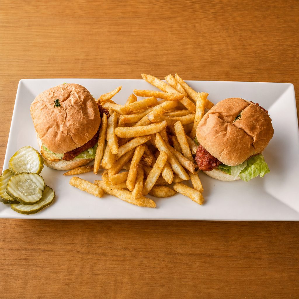 Buffalo Chicken Sliders.