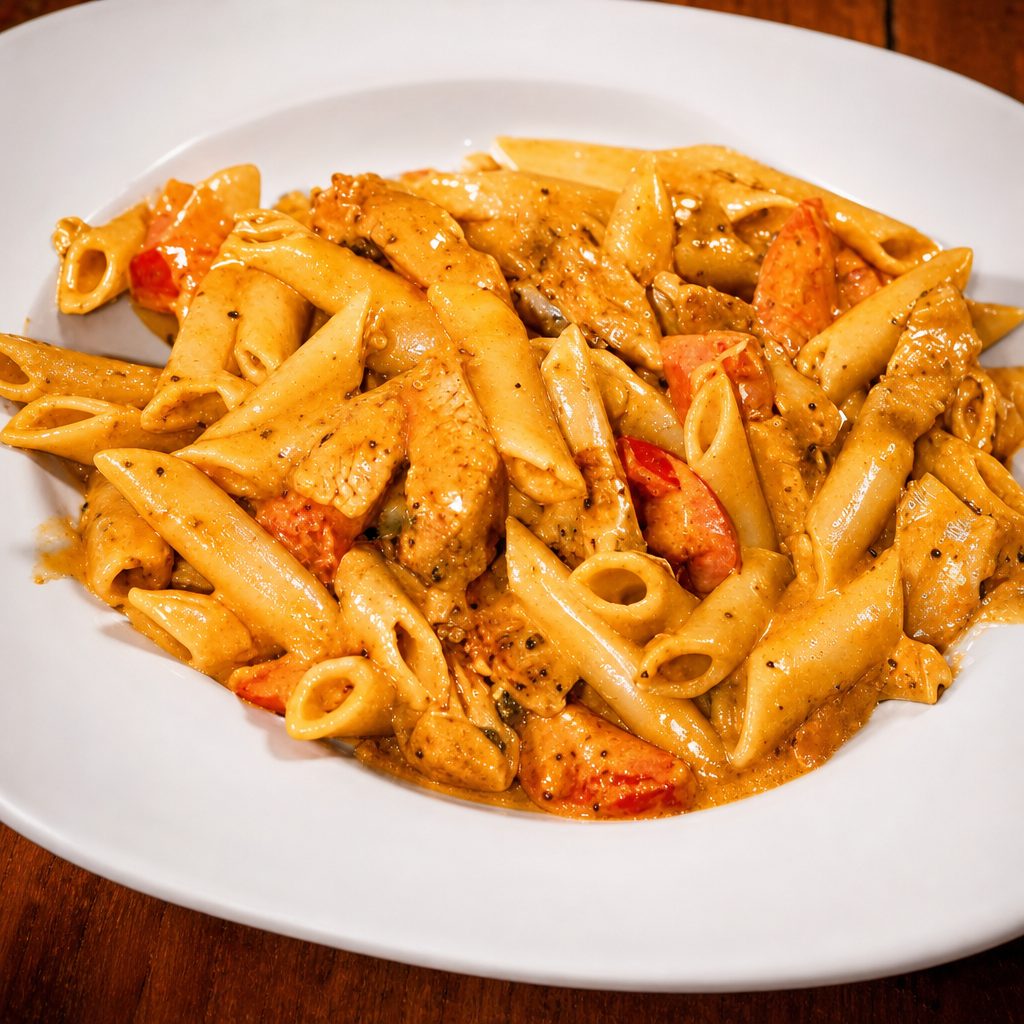 Cajun Chicken Pasta.
